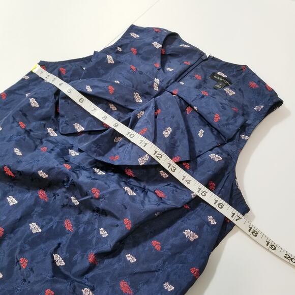 Banana Republic Embroidered Bow Ruffle Blouse - Picture 5 of 8